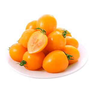 现摘黄金圣女果自然熟小番茄千禧5斤当季新鲜农家蔬菜脆甜生吃