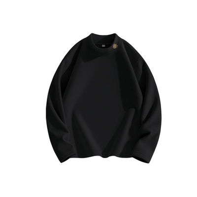 真维斯德绒打底衫男士半高领冬季2026新款长袖t恤男保暖内衣男款L