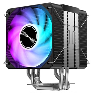 JIUSHARK九鲨JF150RS双风扇10CM12代CPU散热器不挡内存4PIN风冷