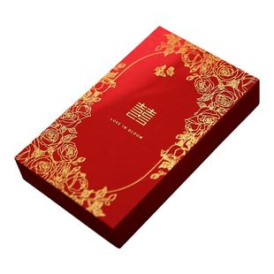 结婚订婚银行卡礼金盒订婚彩礼钱盒子红包封提亲礼盒嫁妆聘礼卡盒