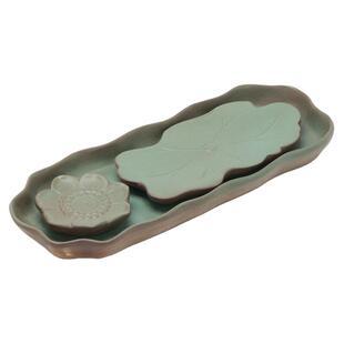 茶盘家用新款小型干泡台日式茶台复古茶具套装排水储存式功夫茶海