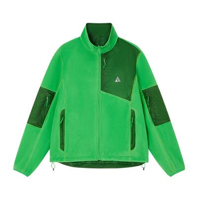 复合抗静电保暖抓绒外套又见高山