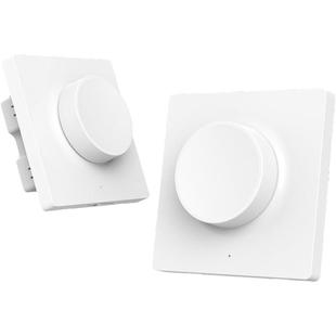 Yeelight智能调光开关 免安装旋钮按压蓝牙连接开关