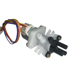 智能马桶配件大全二进四出分流阀分配阀座便器冲水阀带电机通用