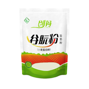 创丹谷朊粉做面包用80目谷朊粉家用食品级商用烤面筋做面筋专用粉