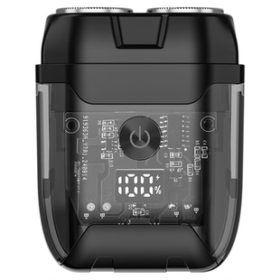 剃须刀男士电动迷你便携刮胡刀2026新款机甲水洗胡须刀送男友礼物