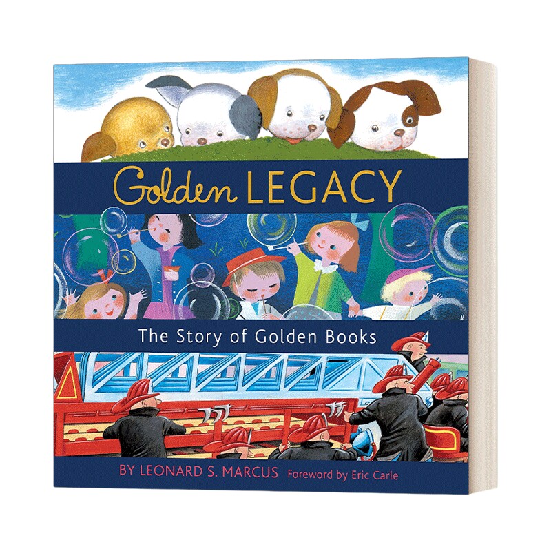 英文原版 Golden Legacy the Story of Golden Books 黄金遗产 金书的故事 兰登书屋豪华精装金书 英文版 进口英语原版书籍