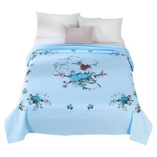 印花上海民光怀旧加厚复古老式全棉国民单件粗布床单夏季纯棉