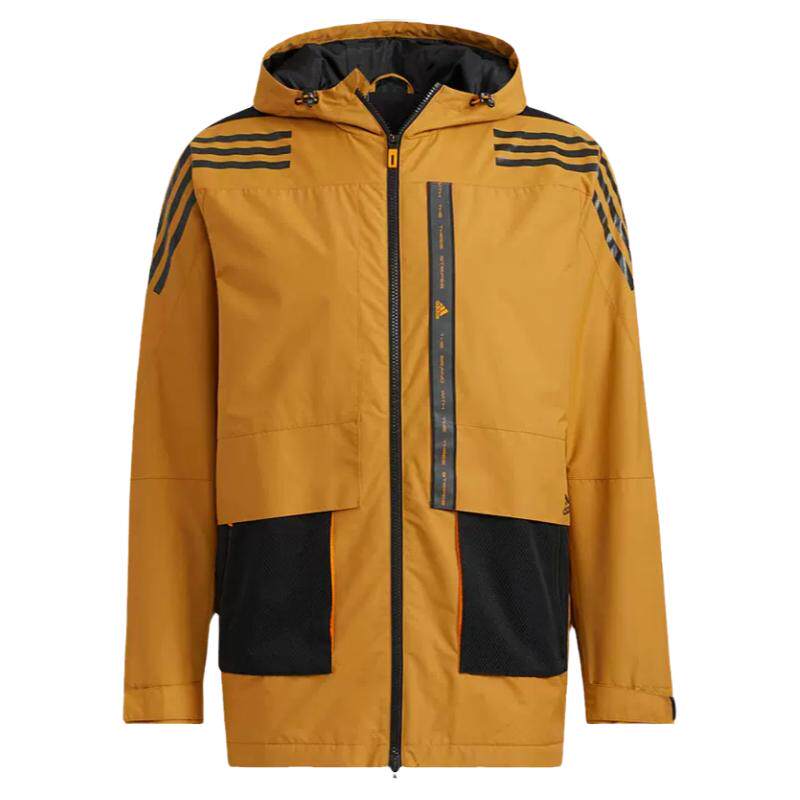 加绒夹克工装运动服阿迪达斯