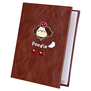 家庭相册本纪念册高级软皮面6寸5寸照片收纳大容量宝宝成长记录六