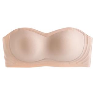 舞蹈生专用无肩带内衣女防滑聚拢小胸粉底液隐形无痕抹胸裹胸文胸