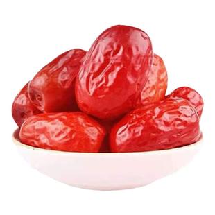 儒牛农业 陕西特产狗头枣精选红枣陕北延川大枣香甜零食500g/2袋