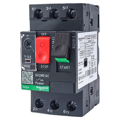 施耐德电动机保护断路器马达GV2ME10C-08C 07C 16C 14C 32C 20C05