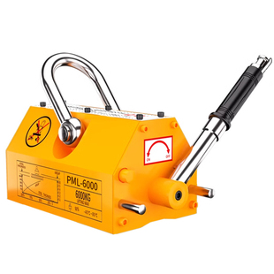 成华巨力永磁起重器磁力吊强力磁铁手动1t2吨3吨圆钢板吊具吸盘