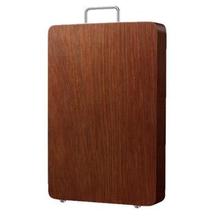 乌檀木整木菜板抗菌防霉家用砧板实木切菜板案板厨房专用水果切板