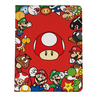 超创意书本式适用2025ipad11a16平板保护套10.9第10代2021款10.2寸air45翻盖mini67国风马里奥pro11软壳9.7