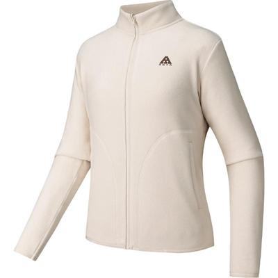 安踏火壳抓绒衣丨大地之壳3.0女秋冬保暖内胆衣立领外套运动上衣