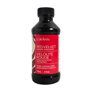美国 Lorann Red Velvet 红丝绒蛋糕液红色素473ml 香精精华 包邮