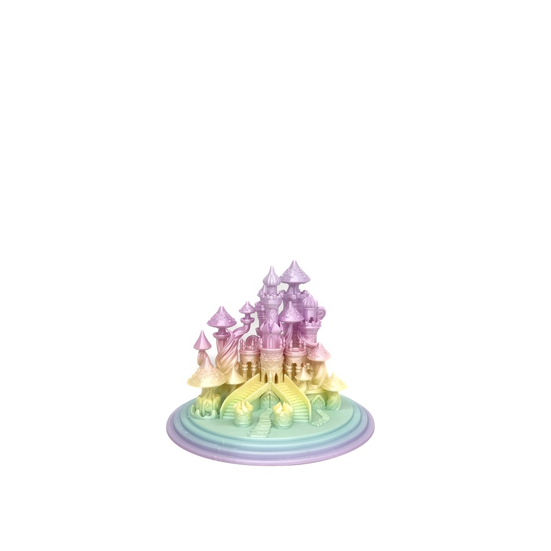 拓森3D打印耗材PLA1KG夜光夜光耗材美学耗材1.75mm竹兼容彩虹拓