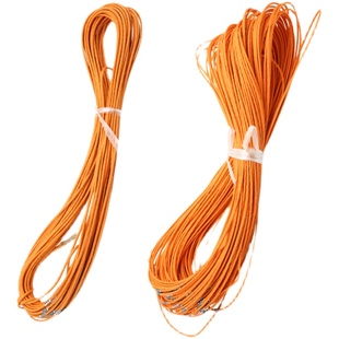 尼龙钢丝测量绳测绳30米50米100米百米绳工程桩基量地测距绳尺