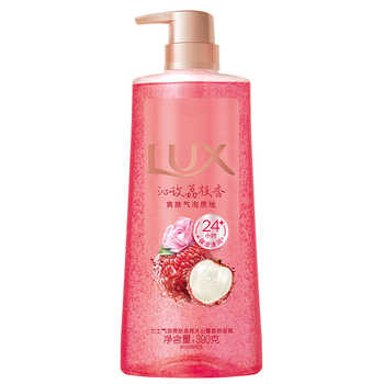 力士沁甜玫瑰荔枝香氛爽肤气泡沐浴露券后37元包邮
