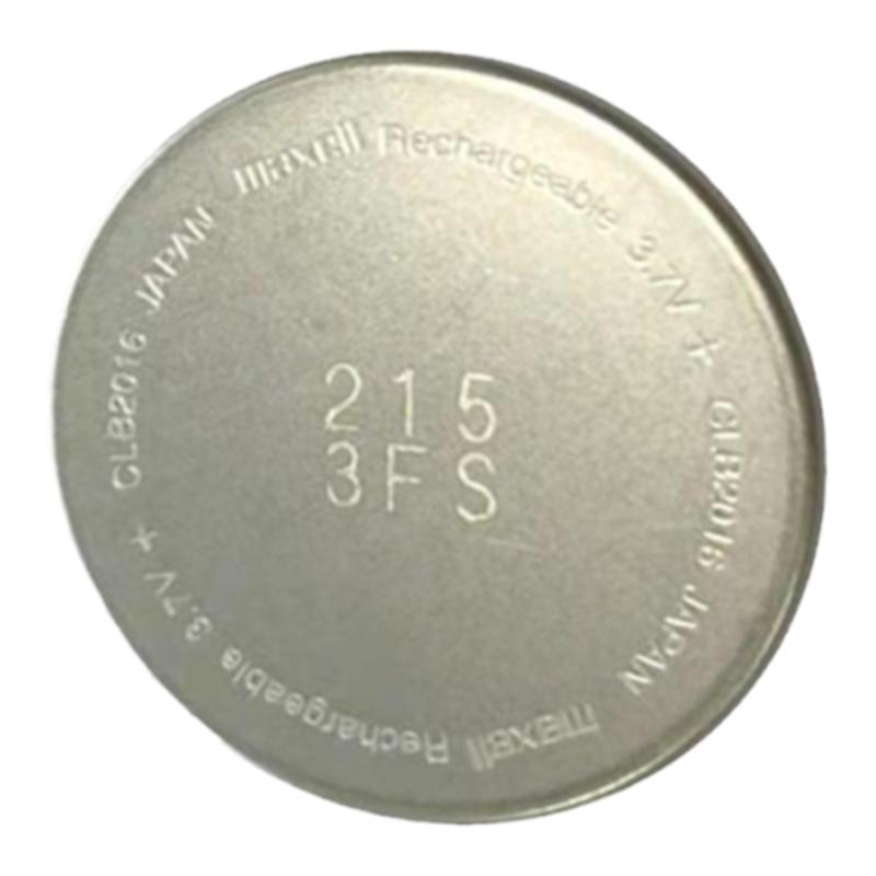 手表电池 CLB2016太阳能充电 clb2016通用进口配件3.7V