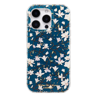 壳试验黎明白玉兰磁吸亮面双层适用iPhone15pro16promax原创日韩ins风小清新iPhone16pro15promax16 保护套