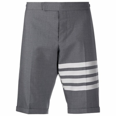 browne新品棉质中灰色西服短裤