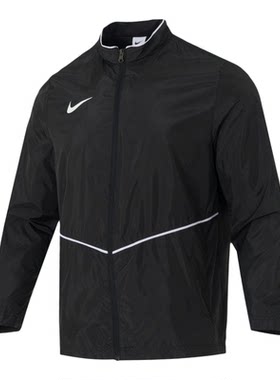 幸运叶子|耐克男装春季新款运动服休闲宽松女款上衣梭织夹克外套