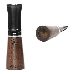 雪茄烟嘴雪茄用烟嘴33-62环石楠木黑檀木过滤嘴咬嘴雪茄专用咬嘴