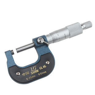 桂林桂量外径千分尺0-25mm 螺旋测微仪器量丝器高精度0.001分厘卡