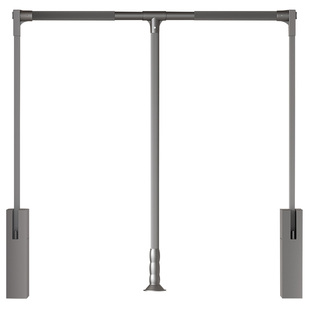 下拉式挂衣杆衣柜升降挂衣器可伸缩衣通衣帽间家用拉杆柜内挂衣架