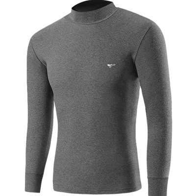 全棉保暖内衣七匹狼立领2件