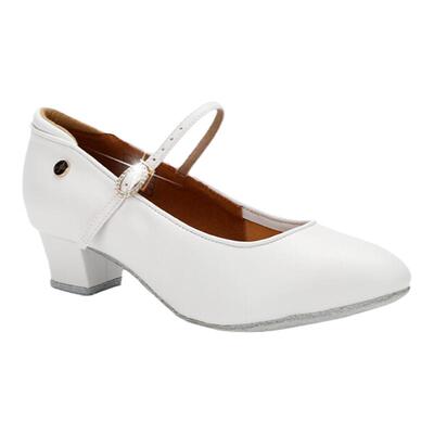 ADSMISSFUN系舞鞋A5024超纤皮鞋头较宽松圆头成人儿童青少年摩登