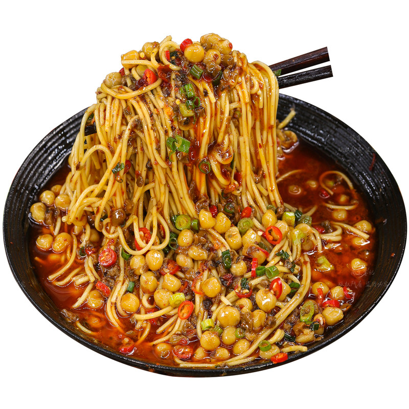 香菇豌杂面便捷速食酱香浓郁饱腹