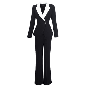 2026新款女职业套装时尚气质工装西服外套职场女神范正装西装套裤