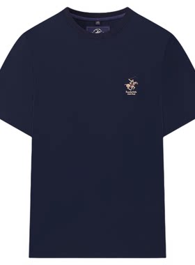 比华利保罗5A抗菌男士短袖T恤