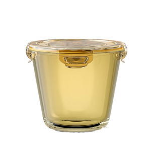 康宁餐具汤盒700ml加深玻璃饭盒耐热保鲜盒微波炉适用