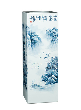 新中式陶瓷景德镇客厅卧室山水