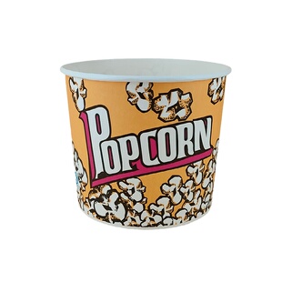 一次性爆米花纸桶商用KTV包装专打包纸杯子袋子盒子加厚爆米花桶