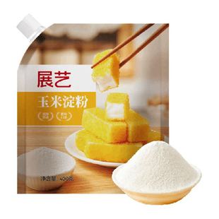 展艺玉米淀粉400g嫩肉生粉勾芡面粉麻糍饼干蛋糕裹粉炸鸡烘焙原料