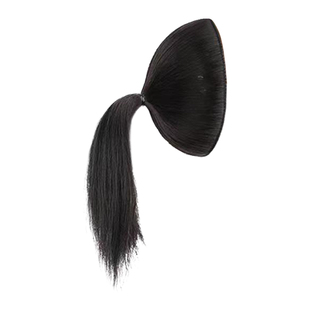 柚子皮高颅顶垫发扁头神器带头发假发包蓬松颅顶后脑勺丸子头马尾