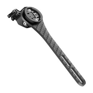 碳纤维公路山地自行车码表支架下挂单车灯一体把延长底座把立延伸