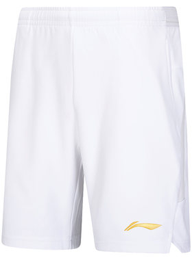 2025新款李宁羽毛球服大赛服短裤