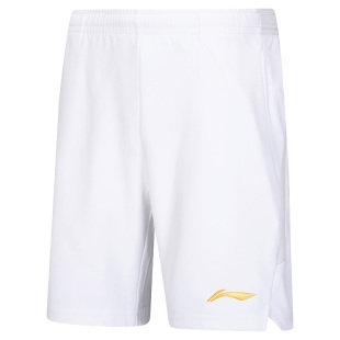 2025新款李宁羽毛球服男运动球裤速干比赛短裤大赛服裤子AAPV115