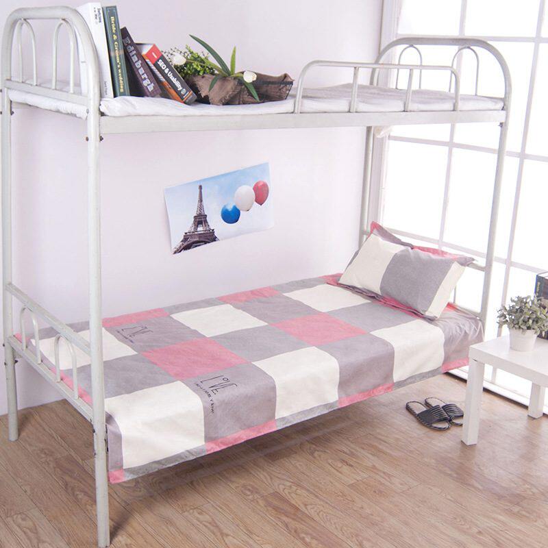 17学校学生宿舍单人床单单件寝室单垫磨毛斜纹简约被单褥单水洗棉