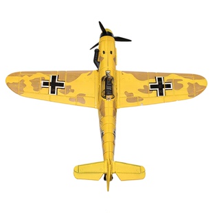 4D模型二战飞机BF-109战斗机1/48飓风喷火野马拼装立体玩具礼物男