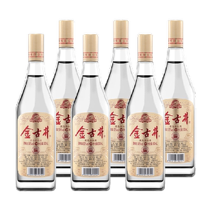 古井贡酒浓香型白酒金古井50度500ml×6瓶原厂整箱固态法纯粮食酒