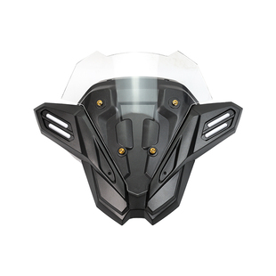 适用于25款雅马哈NMAX155 运动竞技风挡 改XMAX前脸风挡 战斗挡风