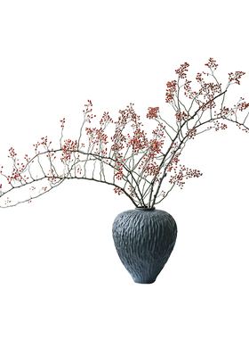 山归来红果干花花束侘寂风干树枝